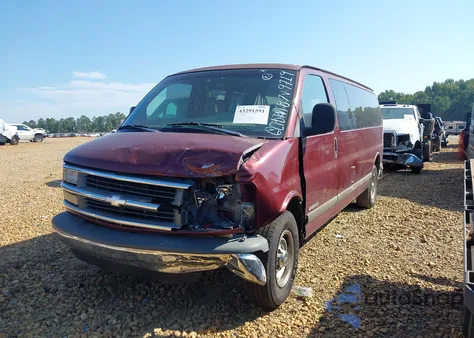 2001 Chevrolet Express from USA, damaged, VIN 1GAHG39G211159719